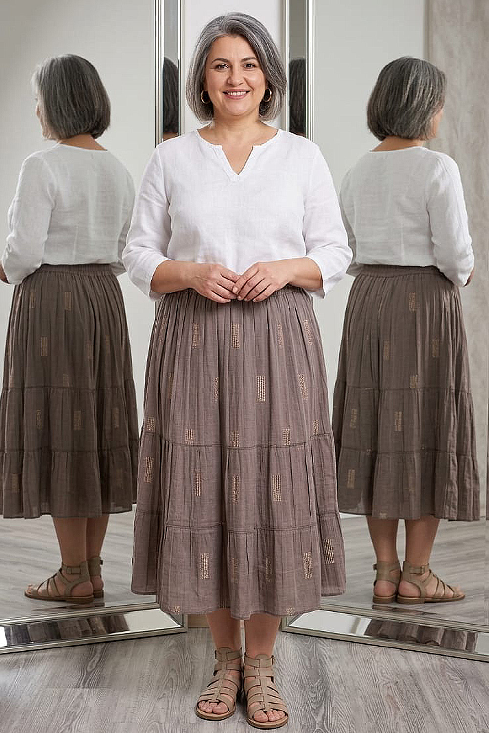 Fusta Lunga Creponata